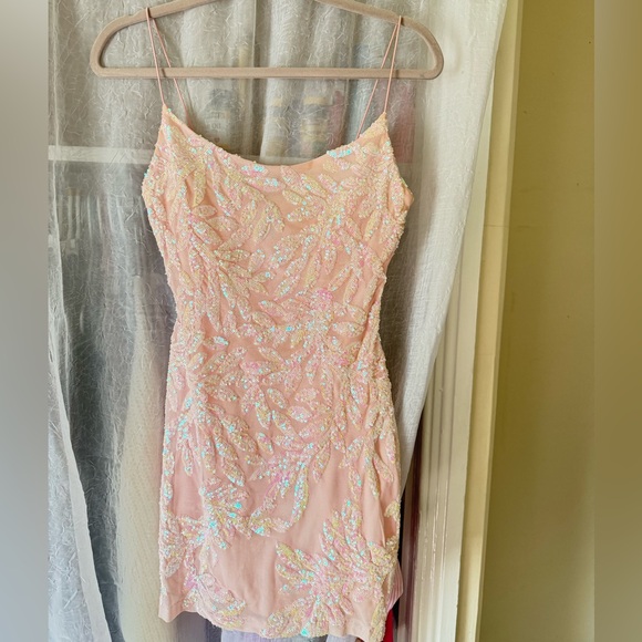 Windsor Light Pink/Sparkly Formal Dress - Picture 5 of 8